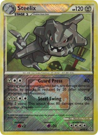 Steelix (League Promo) (24) Reverse Holofoil - Unleashed
