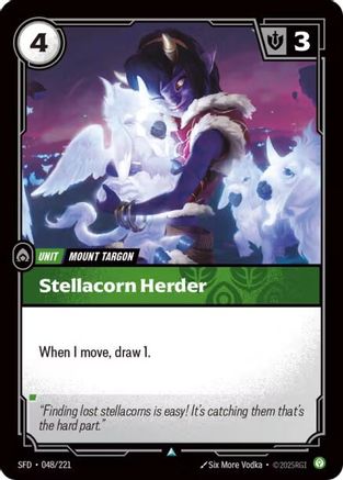 Stellacorn Herder (048) - Spiritforged
