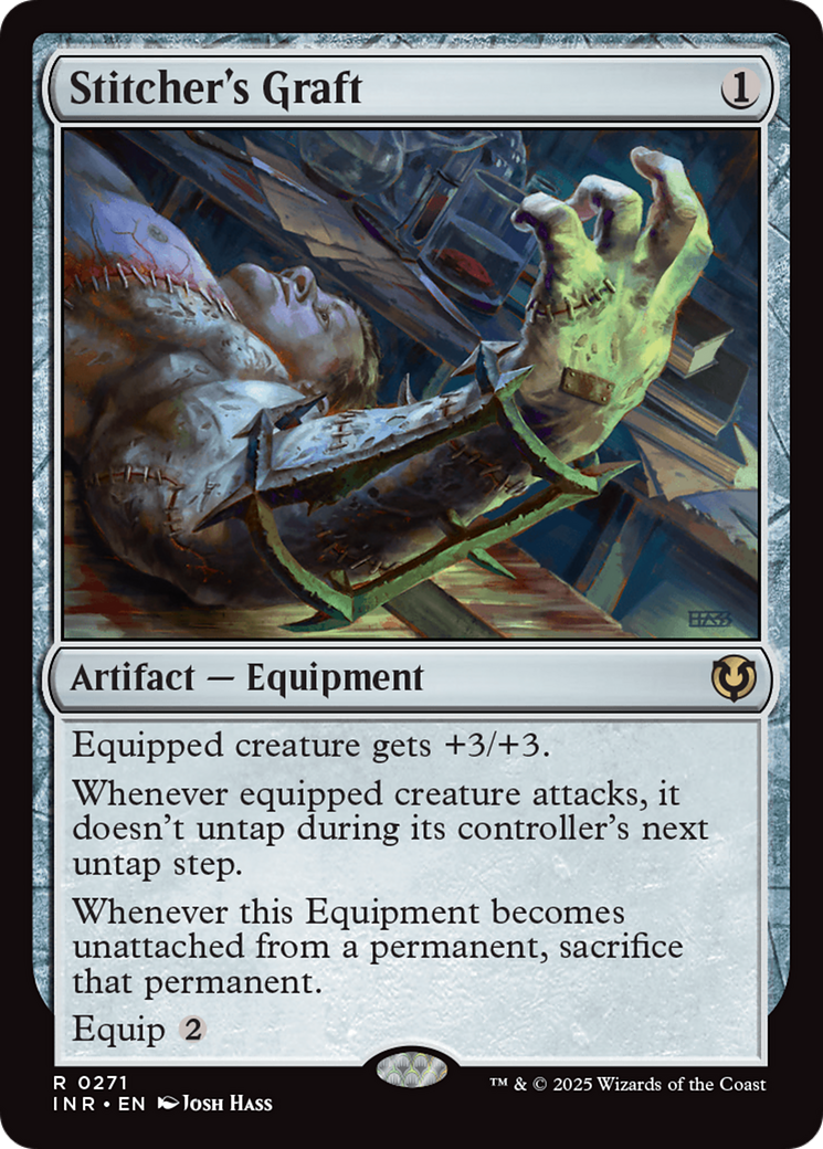 Stitcher's Graft (271) Foil - Innistrad Remastered