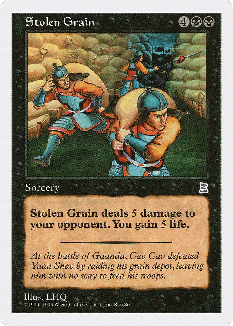 Stolen Grain (083) - Portal Three Kingdoms