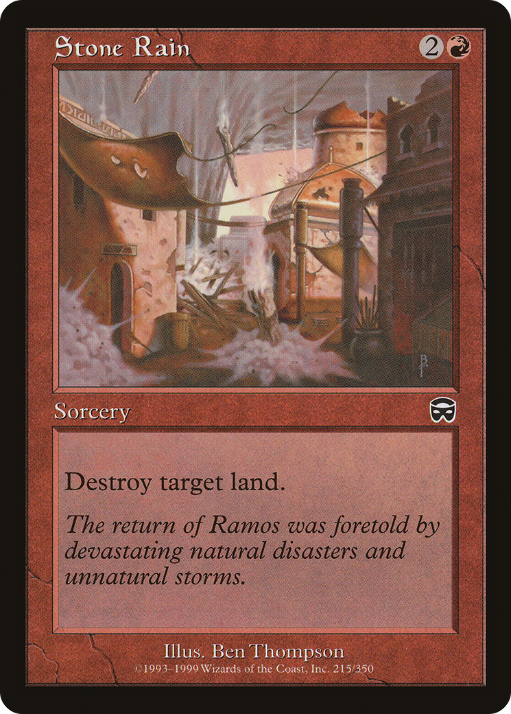 Stone Rain (215) - Mercadian Masques