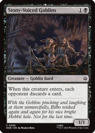 Stony-Voiced Goblins (085) - The Hobbit