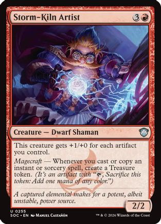 Storm-Kiln Artist (255) - Commander: Secrets of Strixhaven