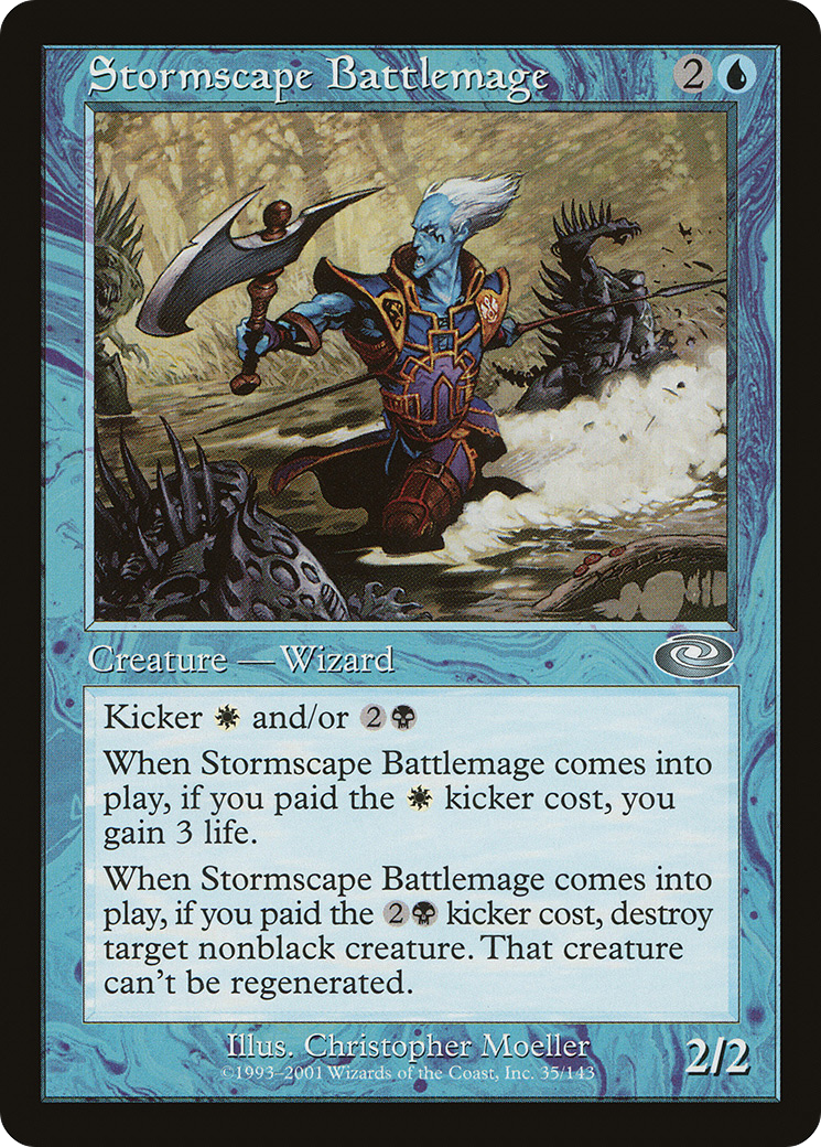 Stormscape Battlemage (035) Foil - Planeshift