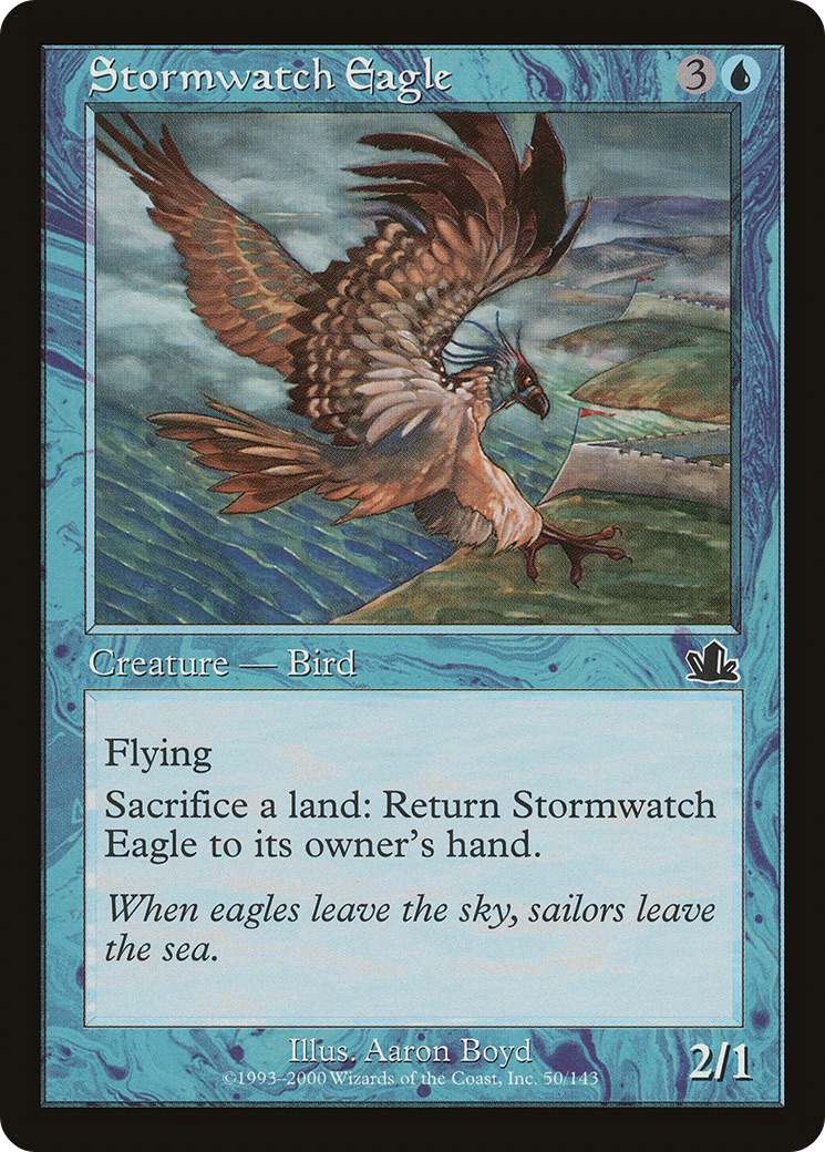 Stormwatch Eagle (050) - Prophecy