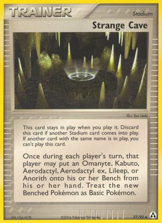 Strange Cave (77) Reverse Holofoil - Legend Maker