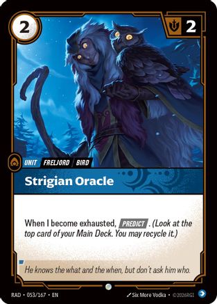 Strigian Oracle (053) - Radiance