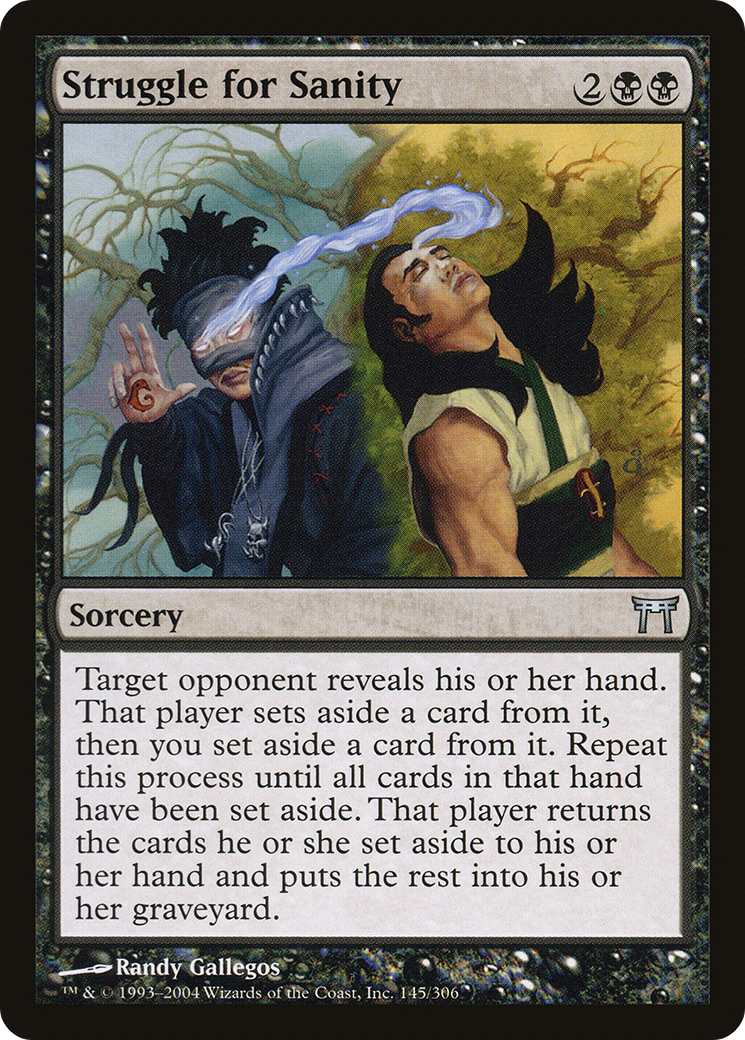 Struggle for Sanity (145) Foil - Champions of Kamigawa