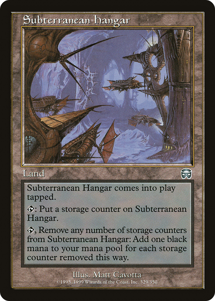 Subterranean Hangar (329) Foil - Mercadian Masques