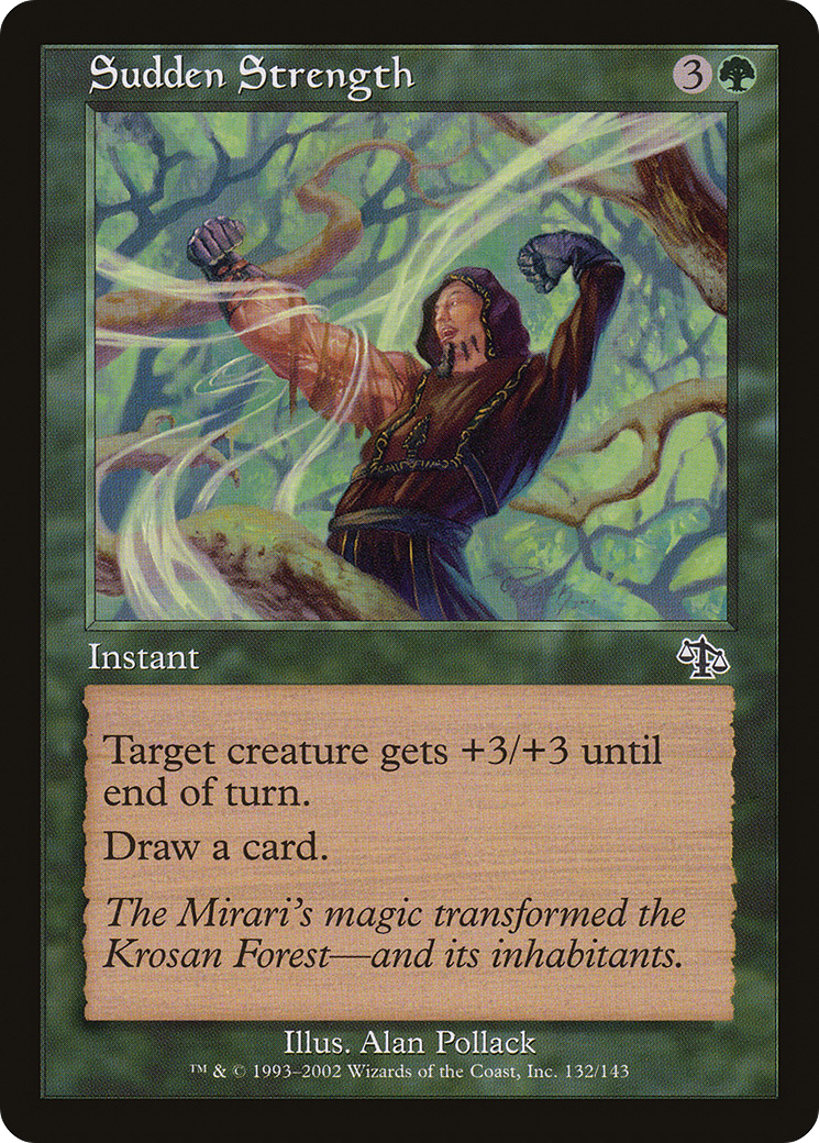 Sudden Strength (132) Foil - Judgment