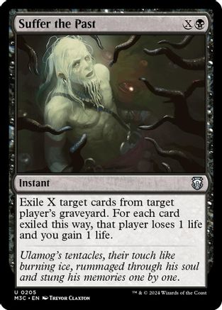 Suffer the Past (205) Ripple Foil - Commander: Modern Horizons 3