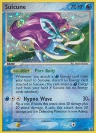 Suicune (EX Collector's Carry Tin) (30) Holofoil - Nintendo Promos