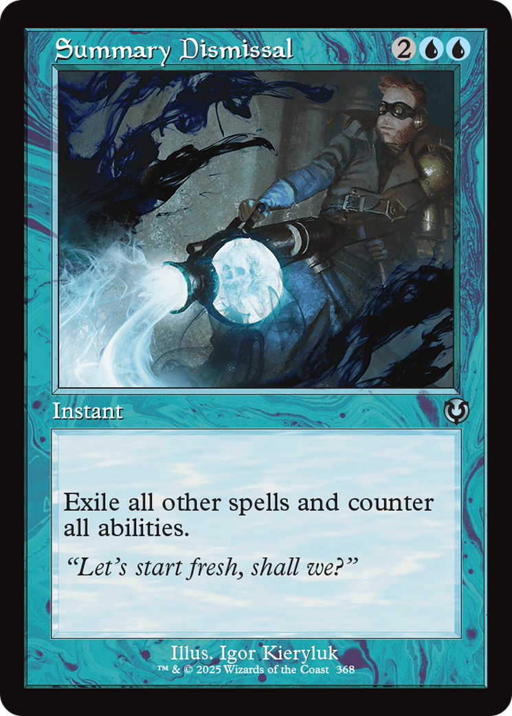 Summary Dismissal (Retro) (368) Foil - Innistrad Remastered