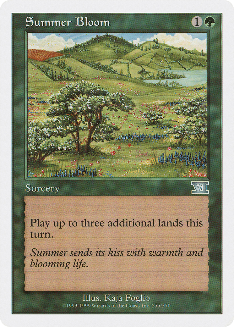 Summer Bloom (255) - Classic Sixth Edition