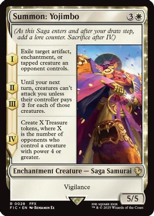 Summon: Yojimbo (028) Surge Foil - Commander: FINAL FANTASY