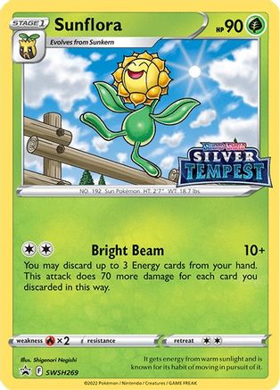 Sunflora (Prerelease) (SWSH269) Holofoil - Black Star Promos