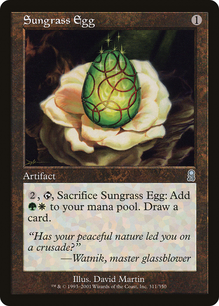 Sungrass Egg (311) Foil - Odyssey