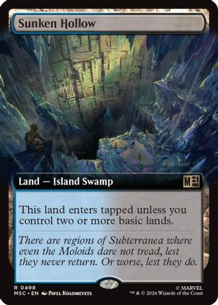 Sunken Hollow (Extended Art) (498) - Commander: Marvel Super Heroes
