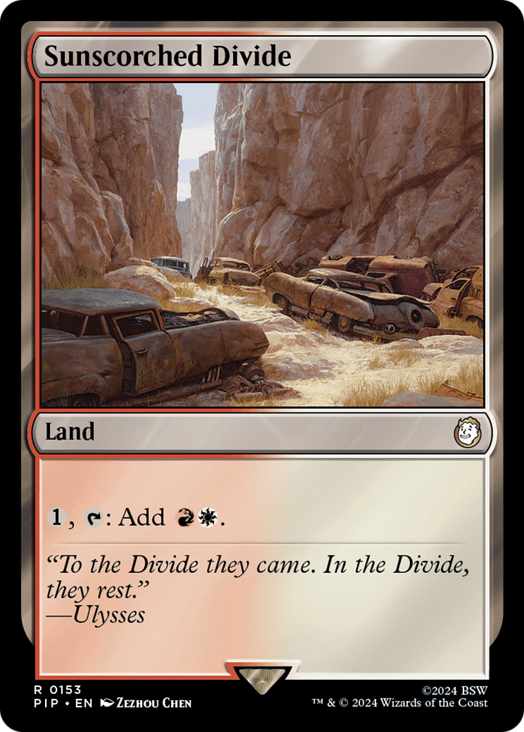 Sunscorched Divide (153) Foil - Fallout