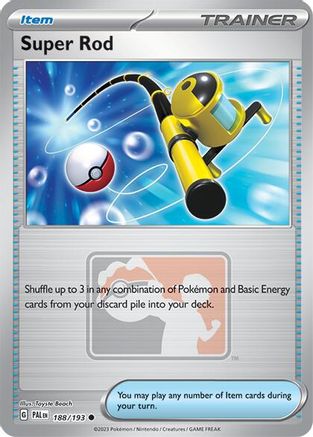 Super Rod (188) Reverse Holofoil - League & Championship Cards