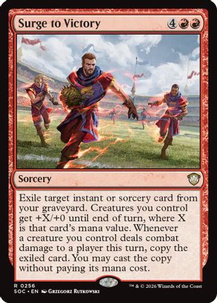 Surge to Victory (256) - Commander: Secrets of Strixhaven