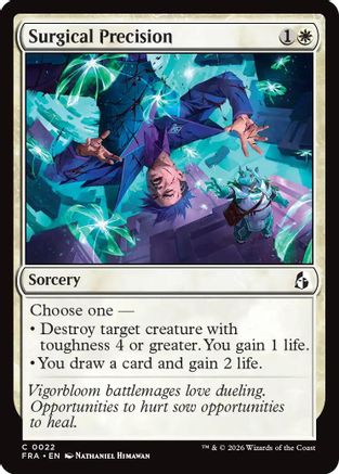 Surgical Precision (022) Foil - Reality Fracture