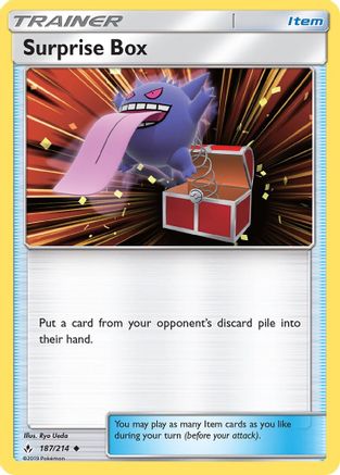 Surprise Box (187) Reverse Holofoil - Unbroken Bonds
