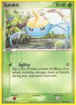 Surskit (78) Reverse Holofoil - Deoxys