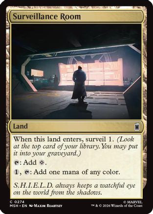 Surveillance Room (274) Foil - Marvel Super Heroes
