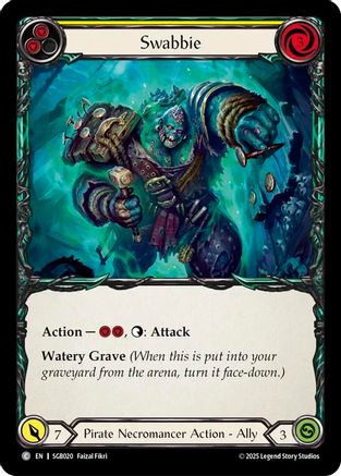 Swabbie (Yellow) (SGB020) - Silver Age