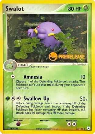 Swalot (Prerelease) (50) - Nintendo Promos