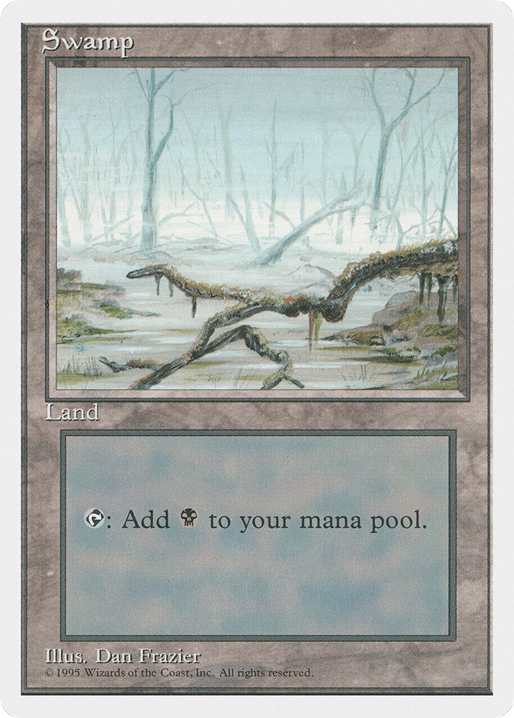 Swamp (a) - Fourth Edition