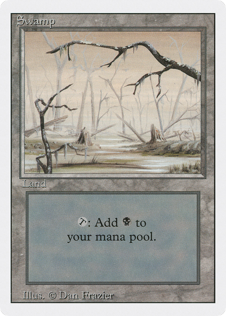 Swamp (b) - Revised Edition
