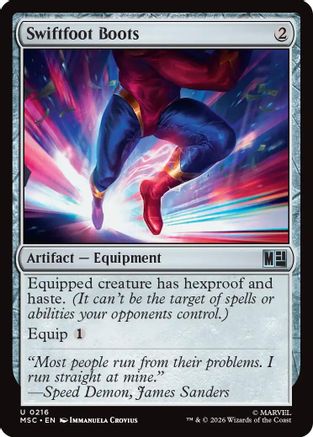 Swiftfoot Boots (216) - Commander: Marvel Super Heroes