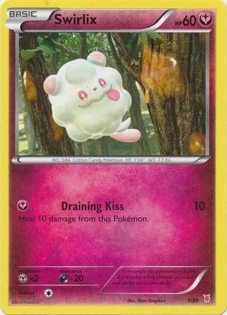 Swirlix (1) - Trainer Kit: Bisharp & Wigglytuff