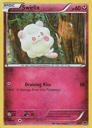 Swirlix (9) Holofoil - McDonalds Promos 2014