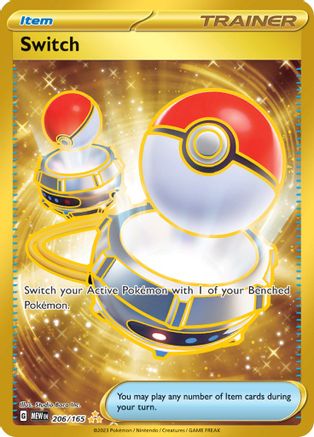 Switch (Gold) (206) Holofoil - 151