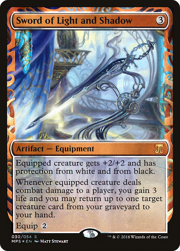Sword of Light and Shadow (030) Foil - Kaladesh Inventions