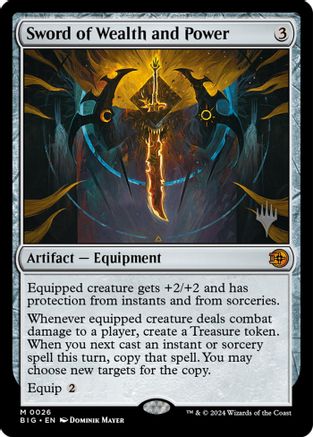 Sword of Wealth and Power (Promo Pack) (026) - Lorwyn Eclipsed