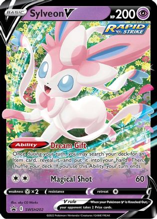 Sylveon V (SWSH202) Holofoil - Black Star Promos