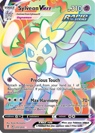 Sylveon VMAX (211) Holofoil - Evolving Skies