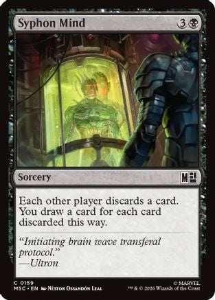 Syphon Mind (159) Surge Foil - Commander: Marvel Super Heroes