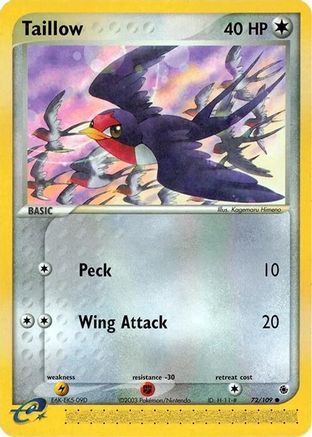 Taillow (72) - Ruby and Sapphire