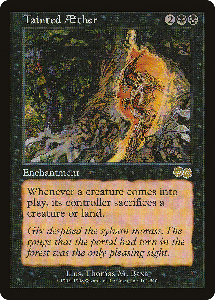 Tainted Aether (161) - Urza's Saga