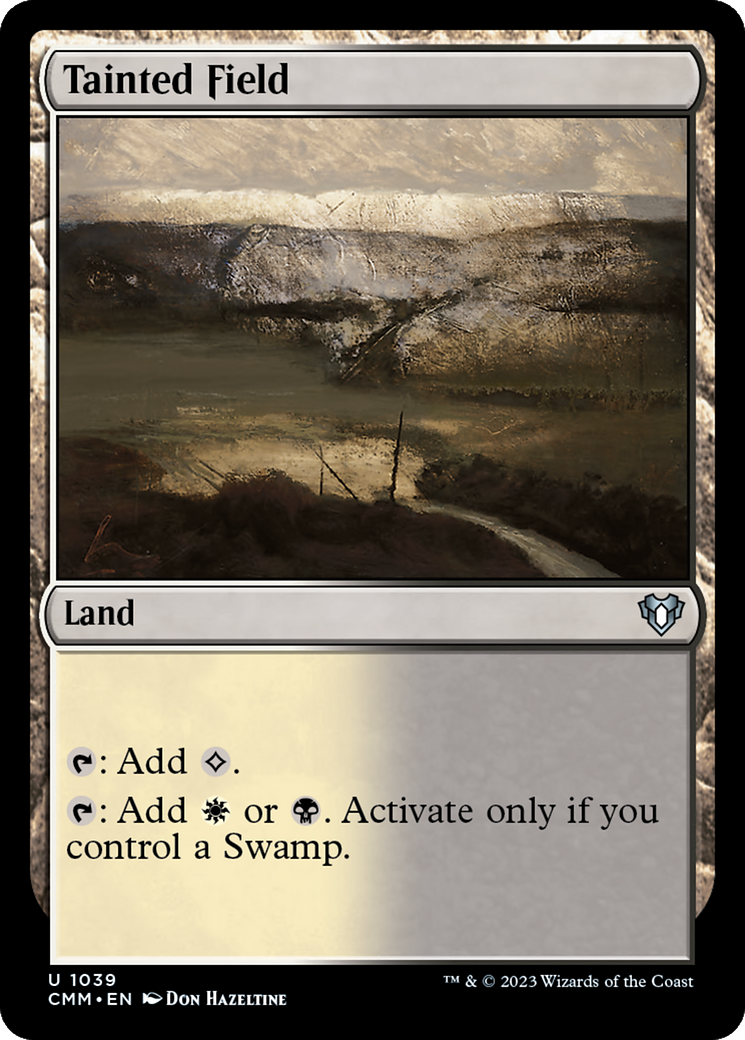 Tainted Field (1039) - Commander Masters