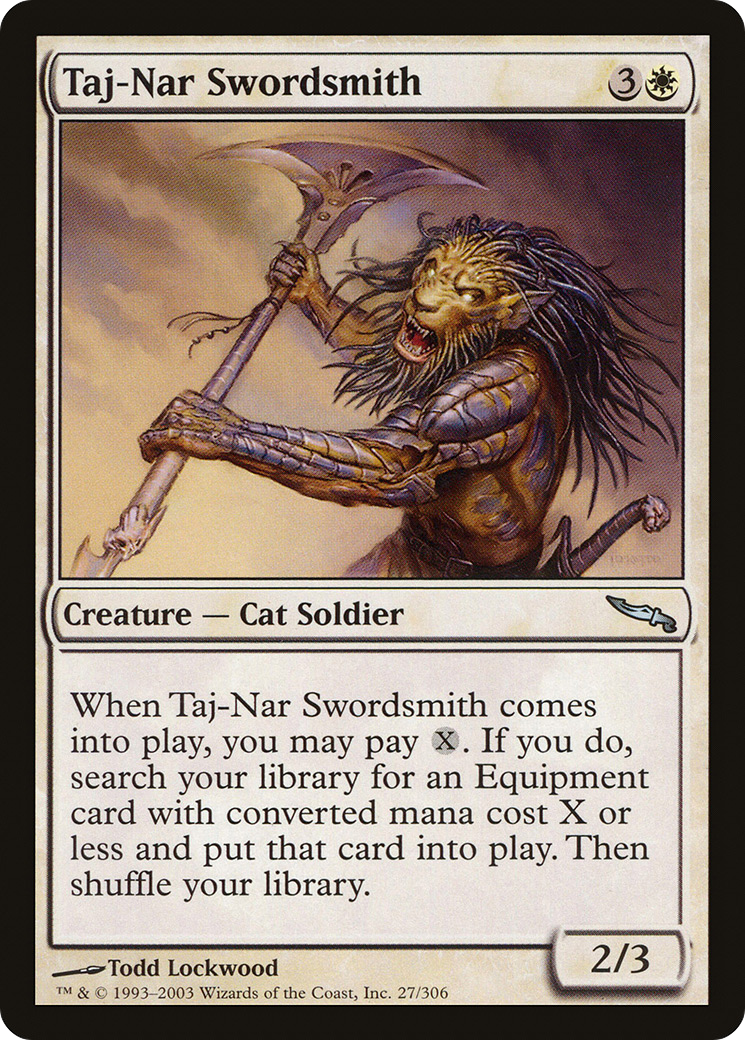 Taj-Nar Swordsmith (027) - Mirrodin