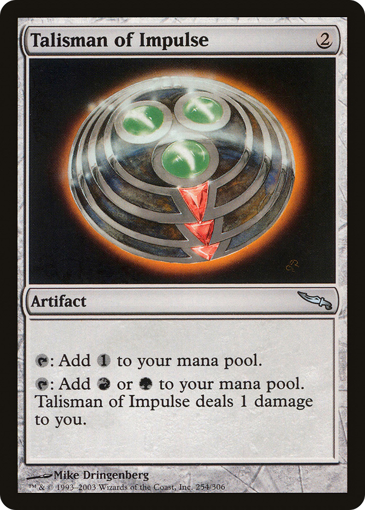 Talisman of Impulse (254) Foil - Mirrodin