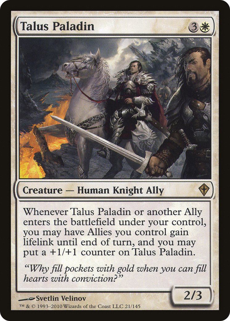 Talus Paladin (021) Foil - Worldwake