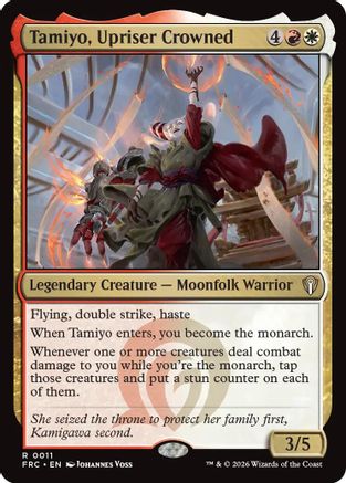 Tamiyo, Upriser Crowned (011) - Commander: Reality Fracture
