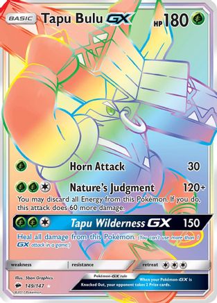 Tapu Bulu GX (149) Holofoil - Burning Shadows
